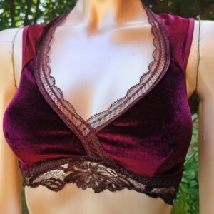 Bustier Dos Arche Prune