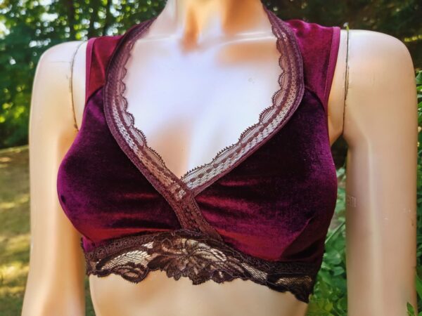 Bustier Dos Arche Prune