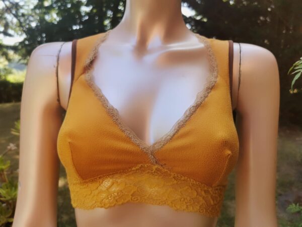 Bustier Dos Arche Or