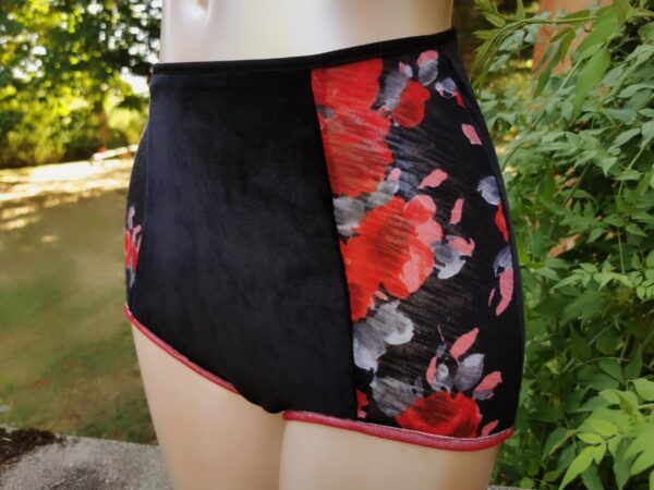 Culotte Haute Coquelicot