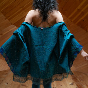 Kimono court Emeraude