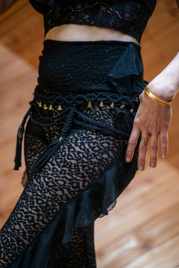 Leggings Sirène noir